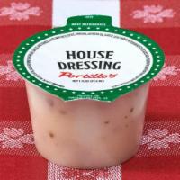 Dressing- House Dressing · A side of our House Dressing that is served with our Chopped Salad.