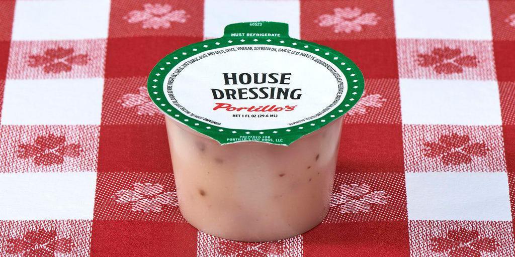 Dressing- House Dressing · A side of our House Dressing that is served with our Chopped Salad.