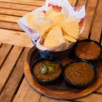 Chips and Salsa · House made chips, served with mild, medium or hot salsa.