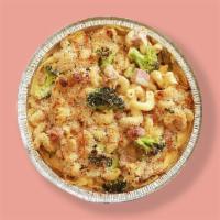TV Dinner Ham + Broccoli Mac N Cheese  · Beeler’s ranch smoked ham, broccoli, and cavatappi pasta tossed with our housemade three-che...