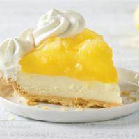 Lemon Supreme Pie Slice · Layers of tangy lemon filling and cool, creamy supreme filling inside our flaky, golden pie ...