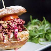 Ginger Spiced Salmon Burger · sriracha mayo/ asian slaw/ potato bun



*Consuming raw or undercooked meats, poultry, seafo...