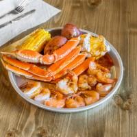 Snow Crab and Headless Shrimp · 