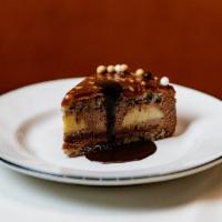 Tortino Di Gianduia · chocolate hazelnut mousse cake