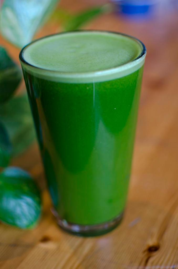 16 oz. Green Juice · Freshly juiced cucumber, celery, kale, apple and lemon juice. 
