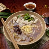 28. Pork Thick Soup with noodles · 