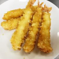 Fried Tempura Shrimp · 5 pieces. 