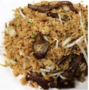 Beef Fried Rice · Stir fried rice. 