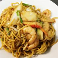 Seafood Lo Mein · Scallop, shrimp and crabmeat. 