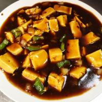 Ma Po Tofu · Hot and spicy.