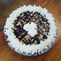 Slice of Chocolate Peanut Butter Pie · Our chocolate peanut butter pie is a creamy blend of peanut butter filling with chocolate mo...