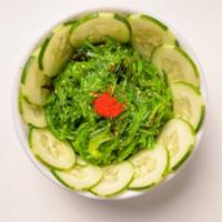 Seaweed Salad · Served with tobiko and cucumber.