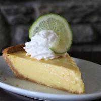 Key Lime Pie · Key lime pie filling with a graham cracker crust.