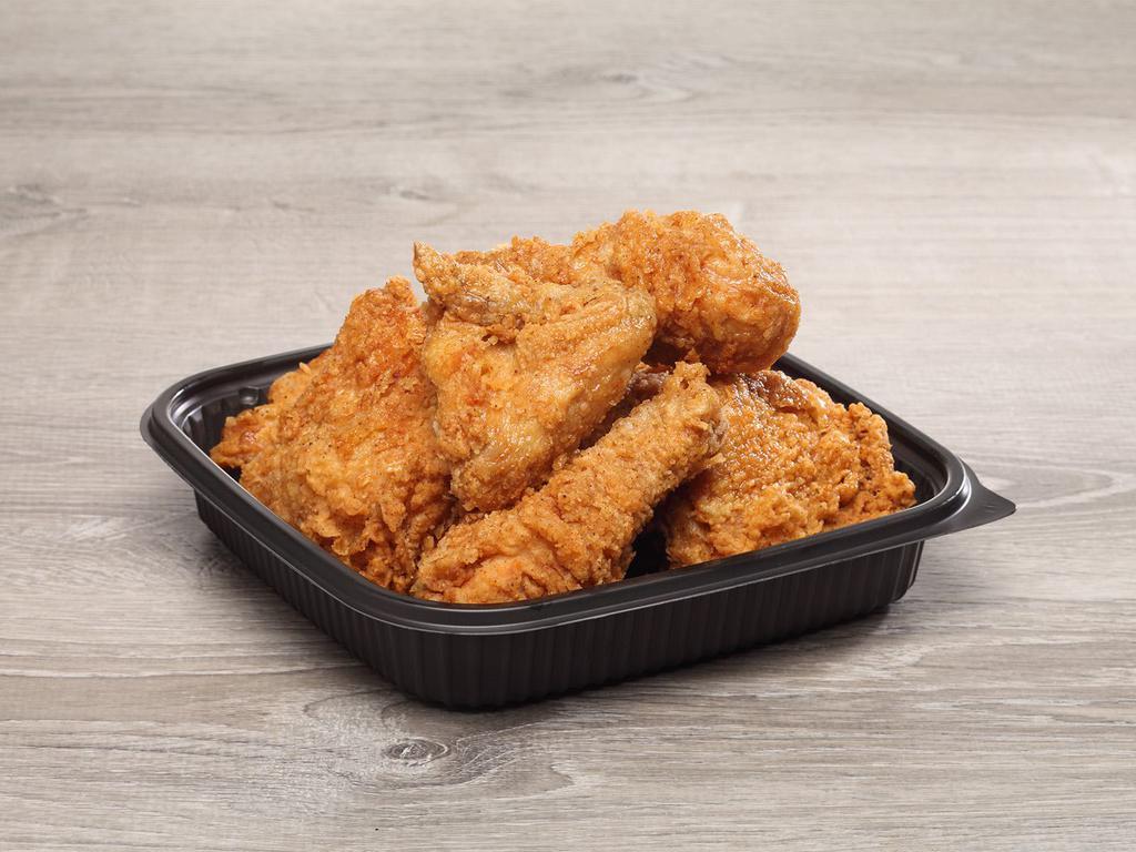 6 Piece Fun Box · 6 pieces of our white- and/or dark-meat chicken.