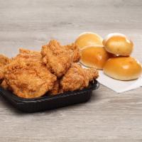 8 Piece Whole Bird Box · Two breasts, two legs, two thighs and two wings served with your choice four fluffy yeast ro...