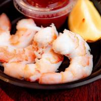 Shrimp Cocktail · 4 U10 fresh shrimp, house-made cocktail sauce