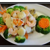 Shrimp with Scallop · 