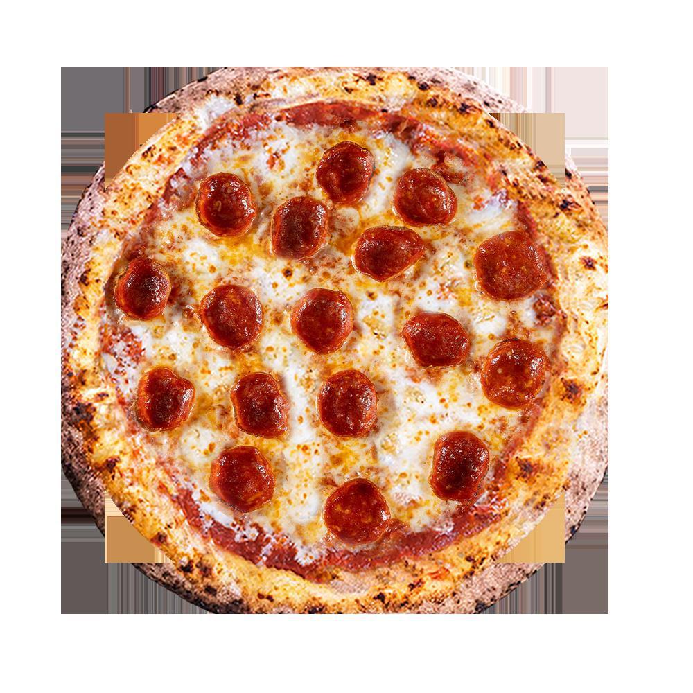 1 Topping Pizza Combo · Your choice of crust, sauce, cheese, 1 topping. With fountain drink.