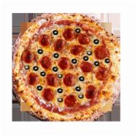 2 Topping Pizza Combo · Your choice of crust, sauce, cheese, 2 toppings. With fountain drink.