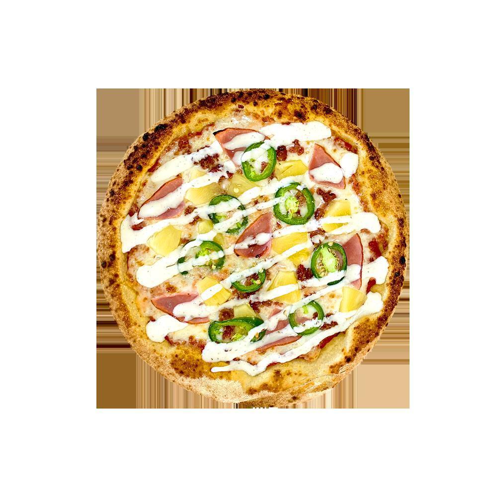 Build Your Own Pizza · Substitute specialty crust and cheese for an additional charge. Additional toppings available. Additional drizzle for an additional charge.