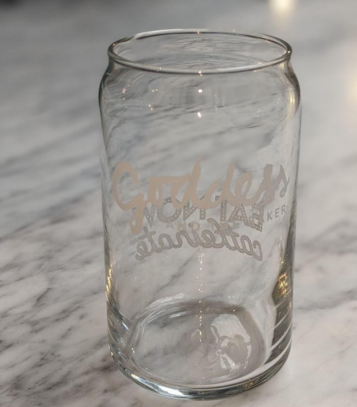 Goddess Glass Jar · 