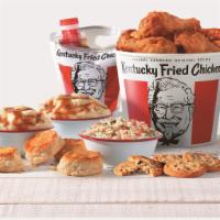 10 Piece Feast · 10 pieces of our freshly prepared chicken, available in Original Recipe, Extra Crispy, or Ke...