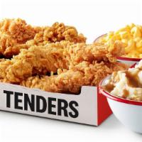 8 Tenders Meal · 8 pieces of our freshly prepared Extra Crispy Tenders, 2 large sides of your choice, 4 biscu...