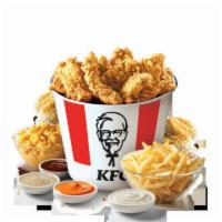 12 Tenders Meal · 12 pieces of our freshly prepared Extra Crispy Tenders, 3 large sides of your choice, 6 bisc...
