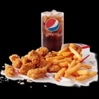 Popcorn Nuggets Combo · Large Popcorn Nuggets with a side of your choice, your choice of a dipping sauce, a biscuit,...