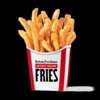 Secret Recipe Fries · Crispier than your average fry and seasoned with our Secret Recipe