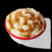 Mashed Potatoes & Gravy · Creamy mashed potatoes and our signature brown gravy