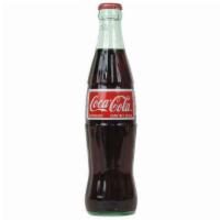 Coca-Cola de Mexico glass bottle · 