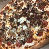 Meat Feast Pizza · All the meat toppings you love.