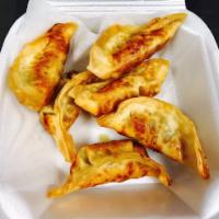 6 Pieces Gyoza · Fried dumpling.