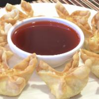 Fried Cheese Wonton · Chinese dumpling that comes with filling.