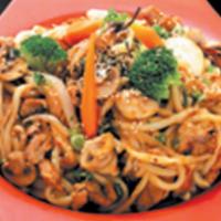 Yaki Udon · Noodle and assorted vegetable.
