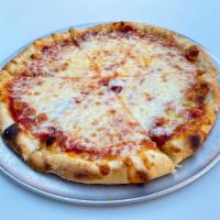 Plain Cheese Pizza · Italian tomatoes & mozzarella
