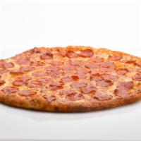 Create Your Own Cheese Pizza · Available in hand tossed or thin crust.