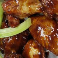 Chicken Wings (6) * · Traditional Buffalo OR Sweet BBQ