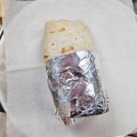 Sabor Especial Burrito · Your choice of protein you choice of rice, your choice of beans, sour cream, pico de gallo, ...
