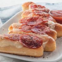 Pepperoni Pizza Breadsticks · 
