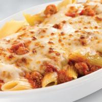 08. Baked Ziti · Serve with meat sauce.