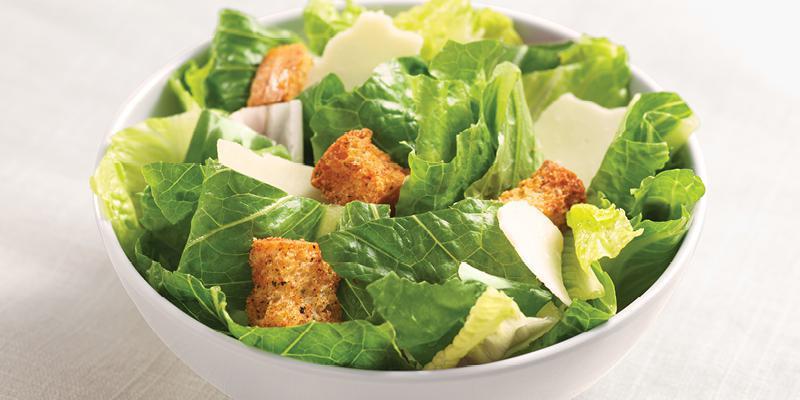Caesar Side Salad · (260 cal) Parmesan, Croutons, Caesar dressing.