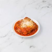 Lasagna · Classic Homemade Lasagna & Meat Sauce