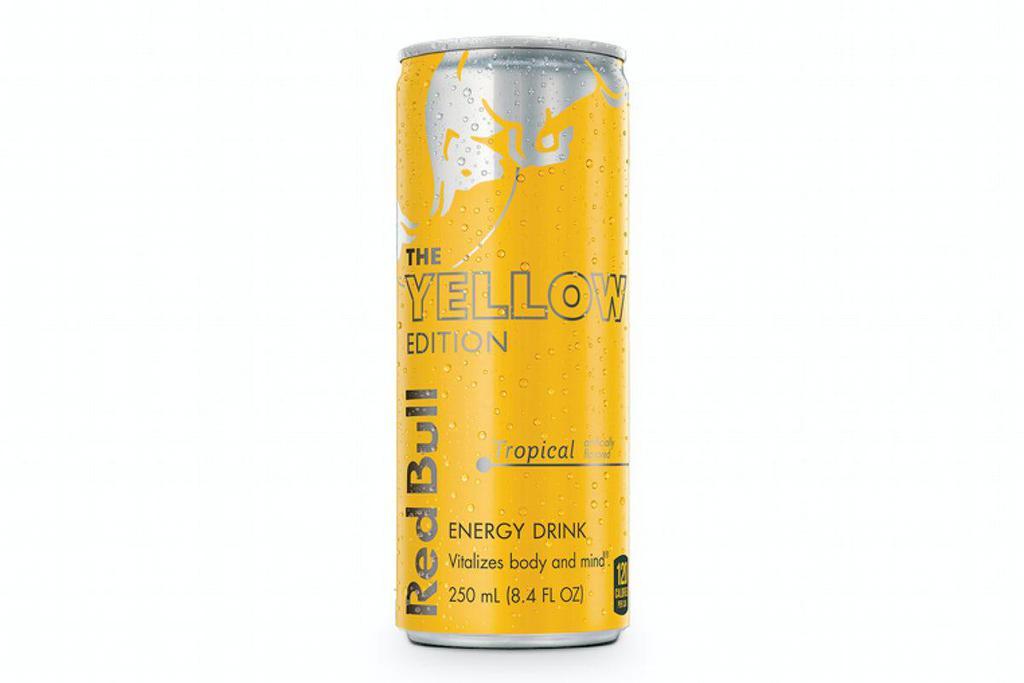 Red Bull Yellow Can · 