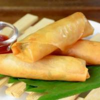 Shanghai Spring Roll 上海卷 · Spring Rolls are crispy and tender vegetarian appetizer, cousin of the traditional egg roll....