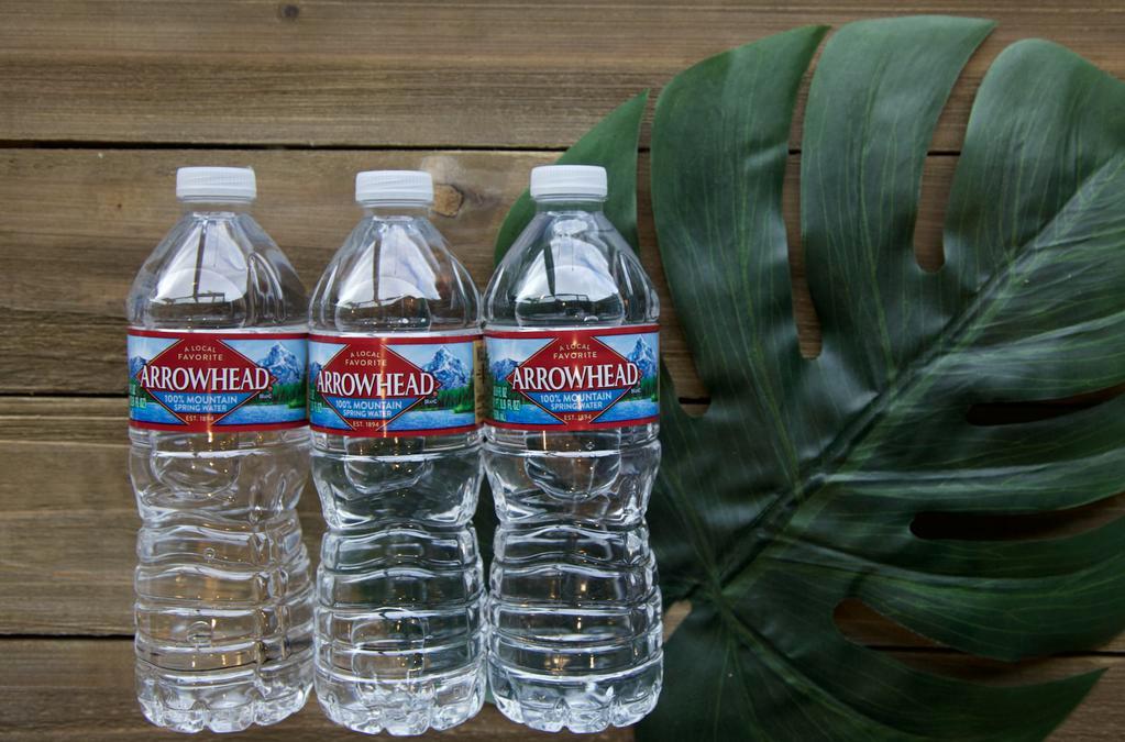 Bottled Water · 16.9 oz bottle of water, assorted brands