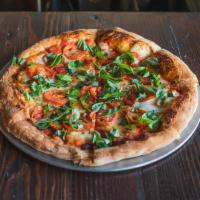 Tradizionale Pizza · Plum tomato, basil and fresh mozzarella.