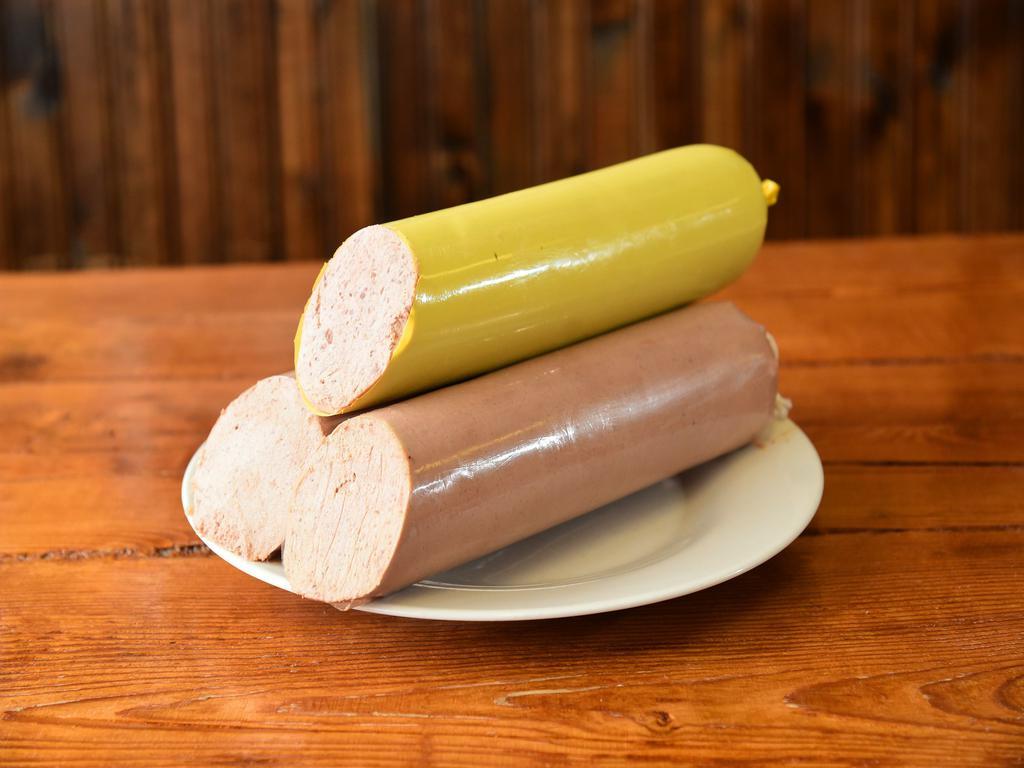 1 lb. Fine Leberwurst · Smooth spreadable pate. In English, this is known as liverwurst.