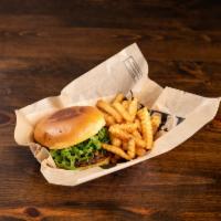 1/4 lb. Corey Burger Basket Lunch Special · Beef patty with bacon, American cheese, lettuce and sauteed mushrooms and onions. Served wit...